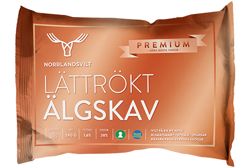 Lättrökt premium älgskav