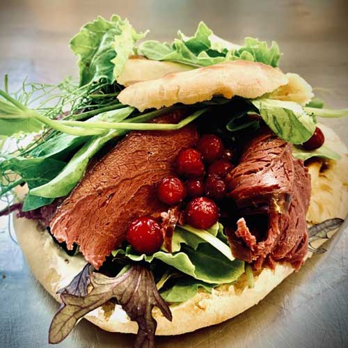 Gáhkku med rökt renstek 