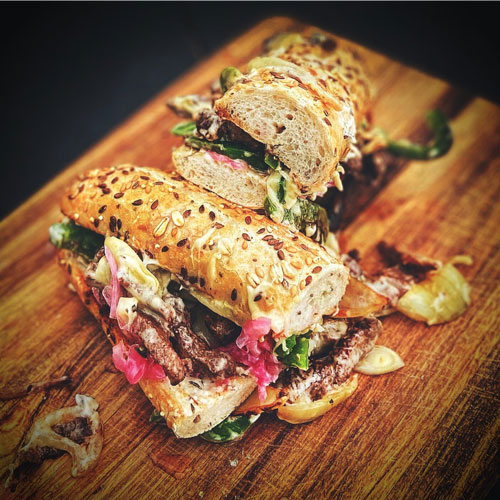 Grillad macka älgbogstek