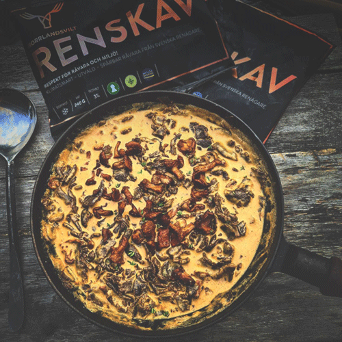 Cognacsflamberad renskav